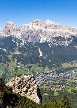 Dolomites near Cortina
