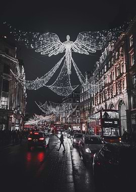 Picadilly circus winter