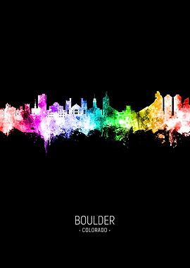 Boulder Skyline Colorado