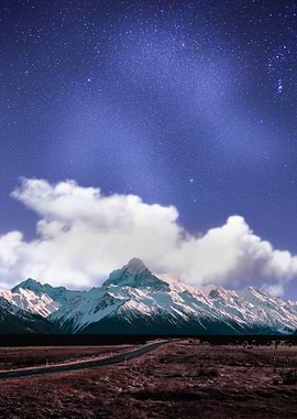 Beautiful Sky Over Peak