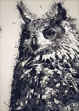 Owls in the artwork 28