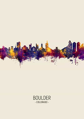 Boulder Skyline Colorado