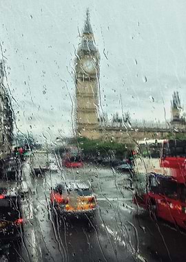 Rainy london