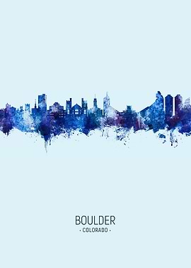Boulder Skyline Colorado
