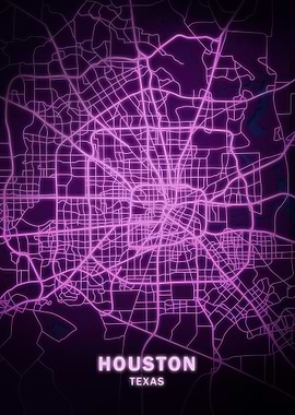HOUSTON CITY MAP