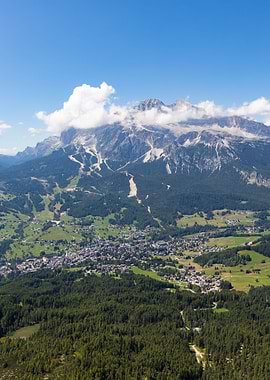 Dolomites near Cortina