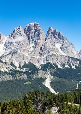 Dolomites near Cortina