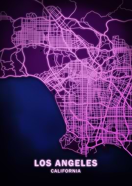LOS ANGELES CITY MAP