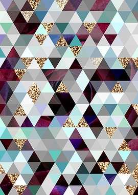 Triangle Geometric Pattern
