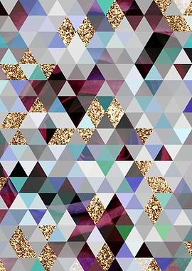 Triangle Geometric Pattern