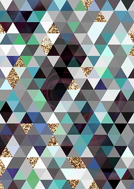 Modern Geometric Botanical