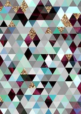 Modern Geometric Botanical