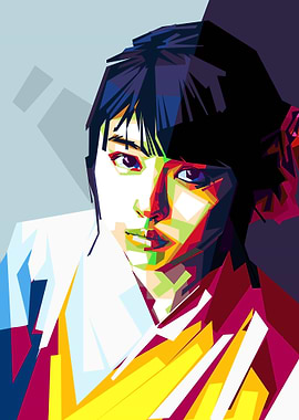 Japanese kimono girl