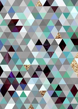 Modern Geometric Botanical