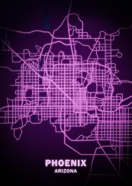 PHOENIX CITY MAP