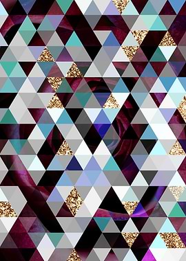 Triangle Geometric Pattern