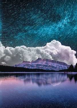 Magic Milky Way At Night