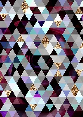 Triangle Geometric Pattern