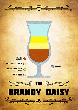 Brandy Daisy Cocktail