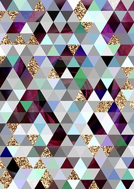 Triangle Geometric Pattern