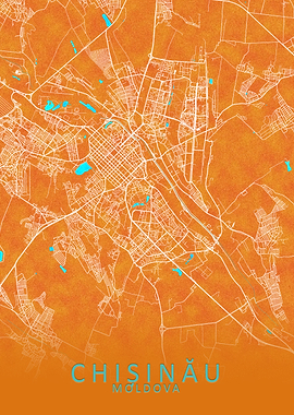 Chisinau Moldova City Map