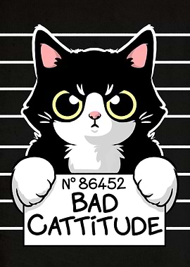 Bad cattitude cat prisoner