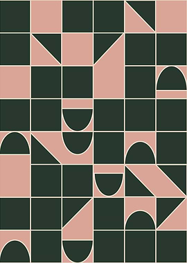 Mid Century Mod in Green