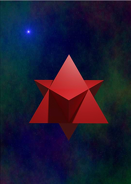 Tetrahedron on Galaxy
