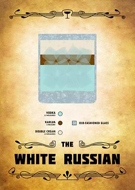 White Russian Cocktail