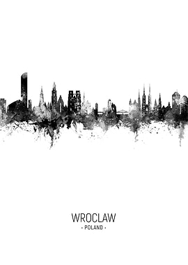 Wroclaw Skyline Poland