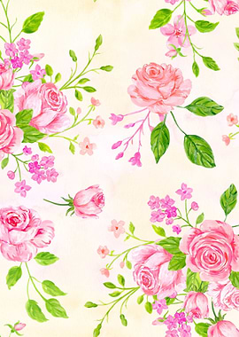 English Rose Pattern 02