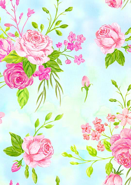 English Rose Pattern 03