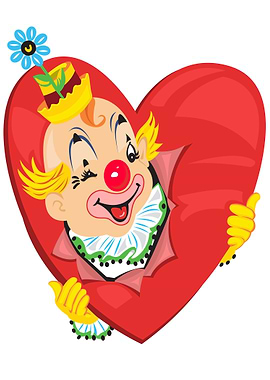 Clown with Heart