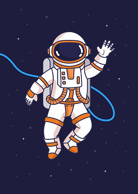 Flying Astronaut