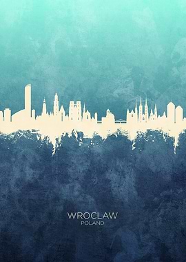 Wroclaw Skyline Poland