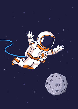 Flying Astronaut