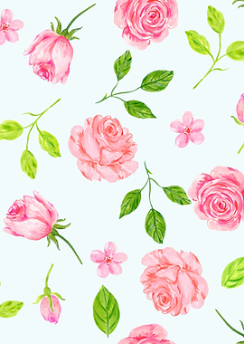 English Rose Pattern 07