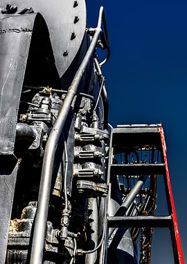Steam Locomotive Abstract
