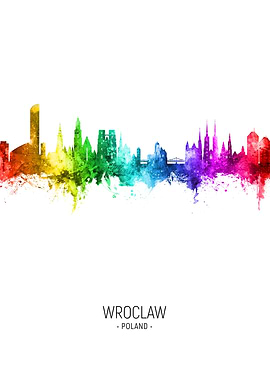 Wroclaw Skyline Poland