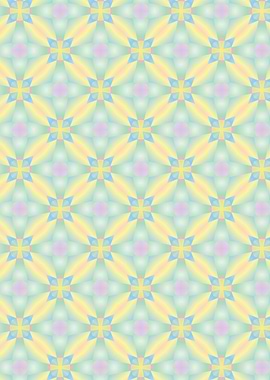Pastel Retro Pattern 08