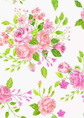 English Rose Pattern 01