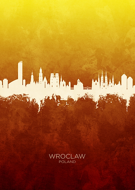 Wroclaw Skyline Poland