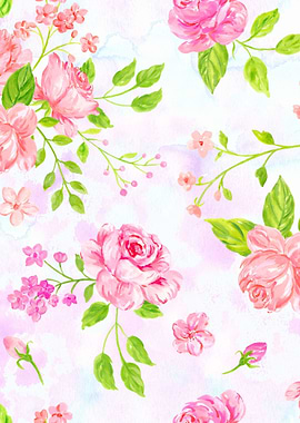 English Rose Pattern 04