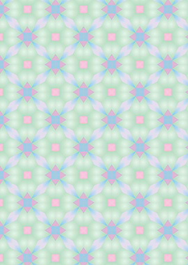 Pastel Retro Pattern 01