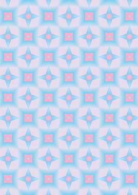 Pastel Retro Pattern 06