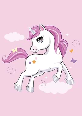 Cute little unicorn