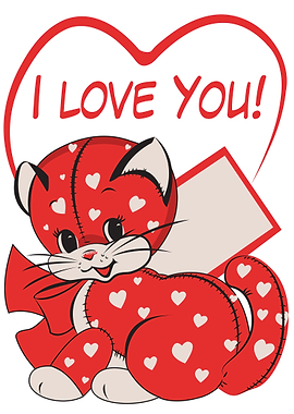 Cat Loves You