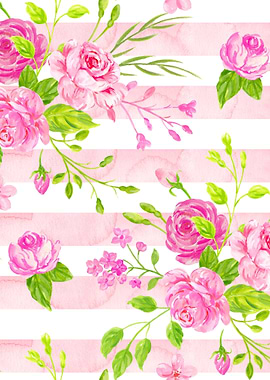 English Rose Pattern 05
