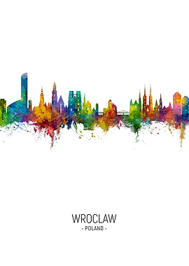 Wroclaw Skyline Poland