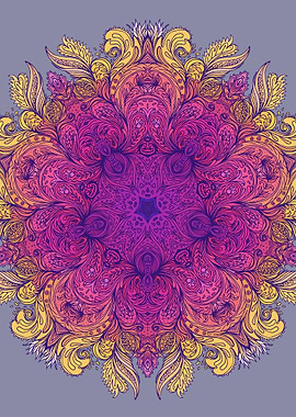 Floral Mandala 01